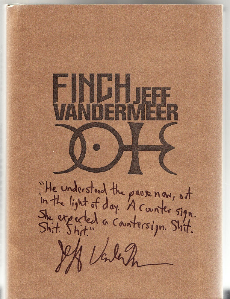 Finch (numbered/signed 'Heretic Edition' + CD + booklet etc. Jeff VanderMeer.